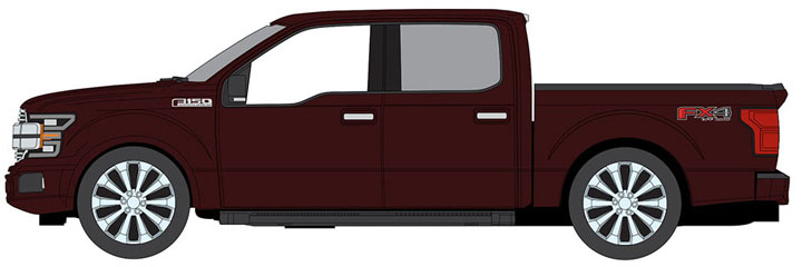 [予約]オートワールド 1/64 (ダイキャスト製) 2020 フォード F-150 プラチナム マグマレッド