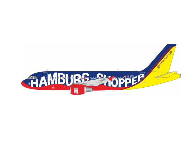 [予約]B-Models 1/200 (ダイキャスト製) A319-100 Germanwings D-AKNI