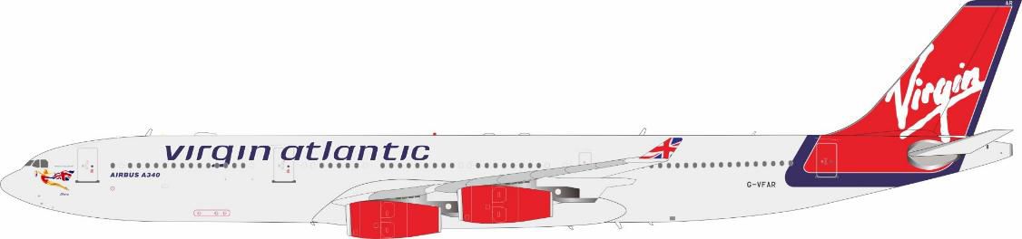 [予約]B-Models 1/200 (ダイキャスト製) A340-300 Virgin Atlantic Airways G-VFAR