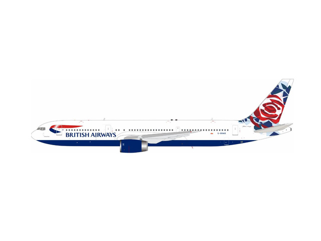 [予約]B-Models 1/200 (ダイキャスト製) 767-300/ER British Airways CHELSEA ROSE G-BNWB