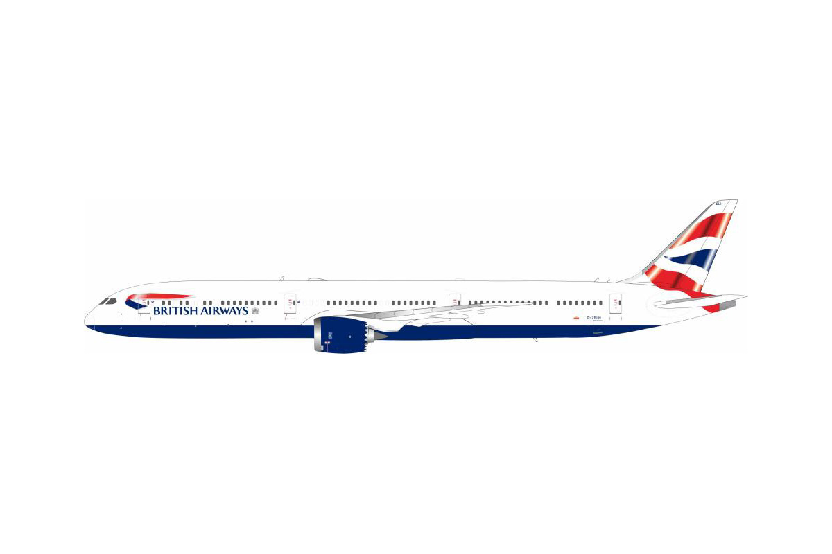 B-Models 1/200 (ダイキャスト製) 787-10 British Airways?G-ZBLH