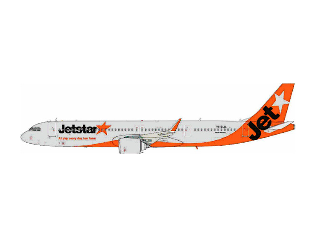 [予約]B-Models 1/200 (ダイキャスト製) A321-200NX Jetstar Airways VH-OLQ