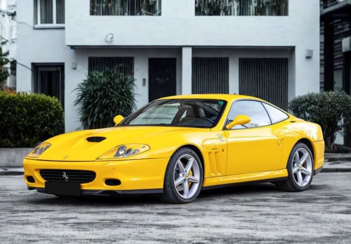 [予約]BBR MODELS 1/18 (レジン製) Ferrari 575M Maranello 2002 - made in italy Giallo Modena - Black interior ※ケース無