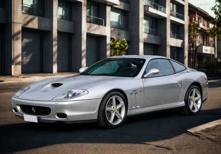 [予約]BBR MODELS 1/18 (レジン製) Ferrari 575M Maranello 2002 - made in italy Argento Nurburgring - Black interior ※ケース無