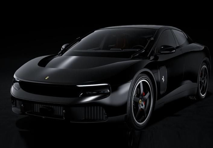 [予約]BBR MODELS 1/18 (レジン製)Ferrari Luce Panoramic roof Nero Lucido ※ケース無