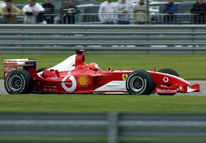 [予約]BBR MODELS 1/18 (レジン製) Ferrari F2003 United States G.P. Schumacher - Winner