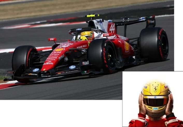 [予約]BBR MODELS 1/43 (ダイキャスト製) Ferrari SF26 F1 British Grand Prix - INCLUDED DRIVER 3rd place Hamilton