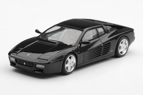 [予約]BBR MODELS 1/64 (ダイキャスト製) フェラーリ 512 TR Nero (ブラック)