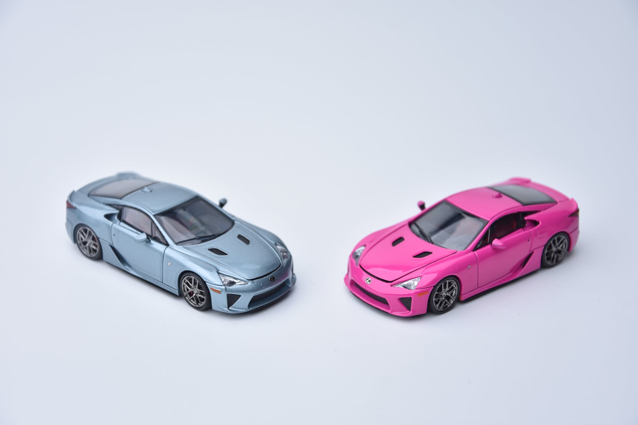 MODEL 1(モデルワン) 1/64 (ダイキャスト製) レクサス・LFA - Aqua LHD