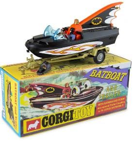CORGI(コーギー) 1/50 (ダイキャスト製) #107 バットボート&トレーラー