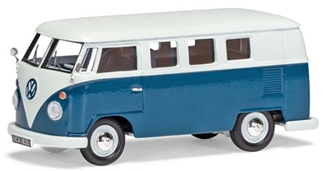 CORGI(コーギー) 1/43 VW タイプ 2 キャンパー（シーブルー/キュムラスホワイト）