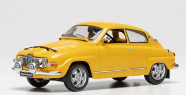[予約]ixo(イクソ) 1/43 (ダイキャスト製) SAAB 96 V4 ラリー仕様 1971 イエロー