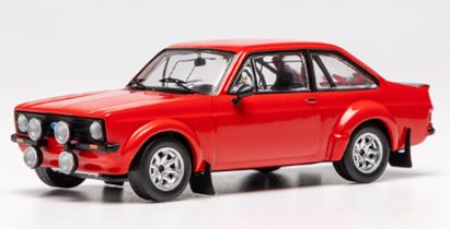 [予約]ixo(イクソ) 1/43 (ダイキャスト製) フォード エスコート MKII RS1800 ラリースペック レッド