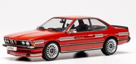 [予約]ixo(イクソ) 1/43 (ダイキャスト製) BMW アルピナ (E24) B7ターボクーペ 1979 レッド/ブラックインテリア