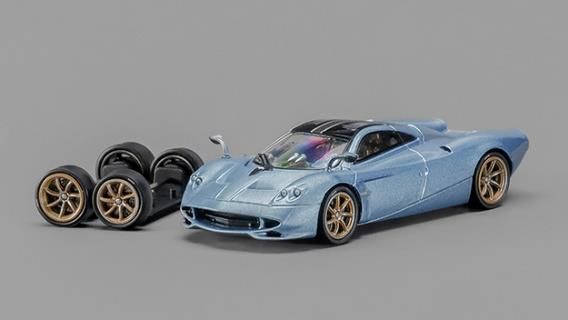 CM・MODEL(CMモデル) 1/64 Pagani ウアイラ コーダルンガ アイスブルー