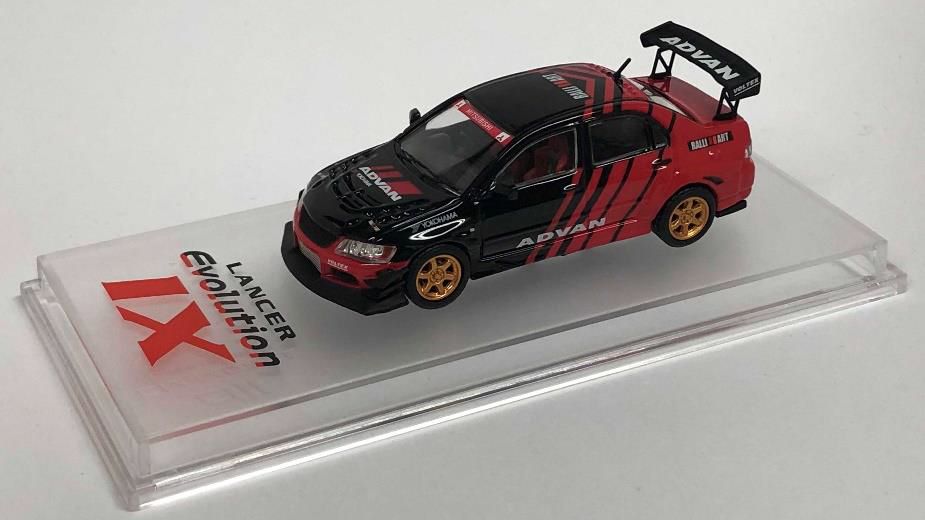 CM・MODEL(CMモデル) 1/64 ランサーエボリューション IX Advan Color