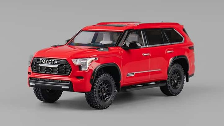 [予約]CM・MODEL(CMモデル) 1/64 (ダイキャスト製) Toyota セコイア レッド