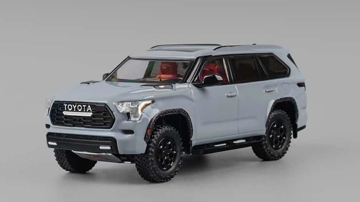 [予約]CM・MODEL(CMモデル) 1/64 (ダイキャスト製) Toyota セコイア グレー