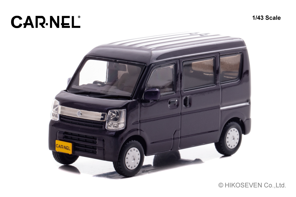 CAR-NEL(カーネル) 1/43 (ダイキャスト製) スズキ エブリイ JOINターボ (DA17V) 2021 Moonlight Violet Pearl Metallic Limited 300pcs