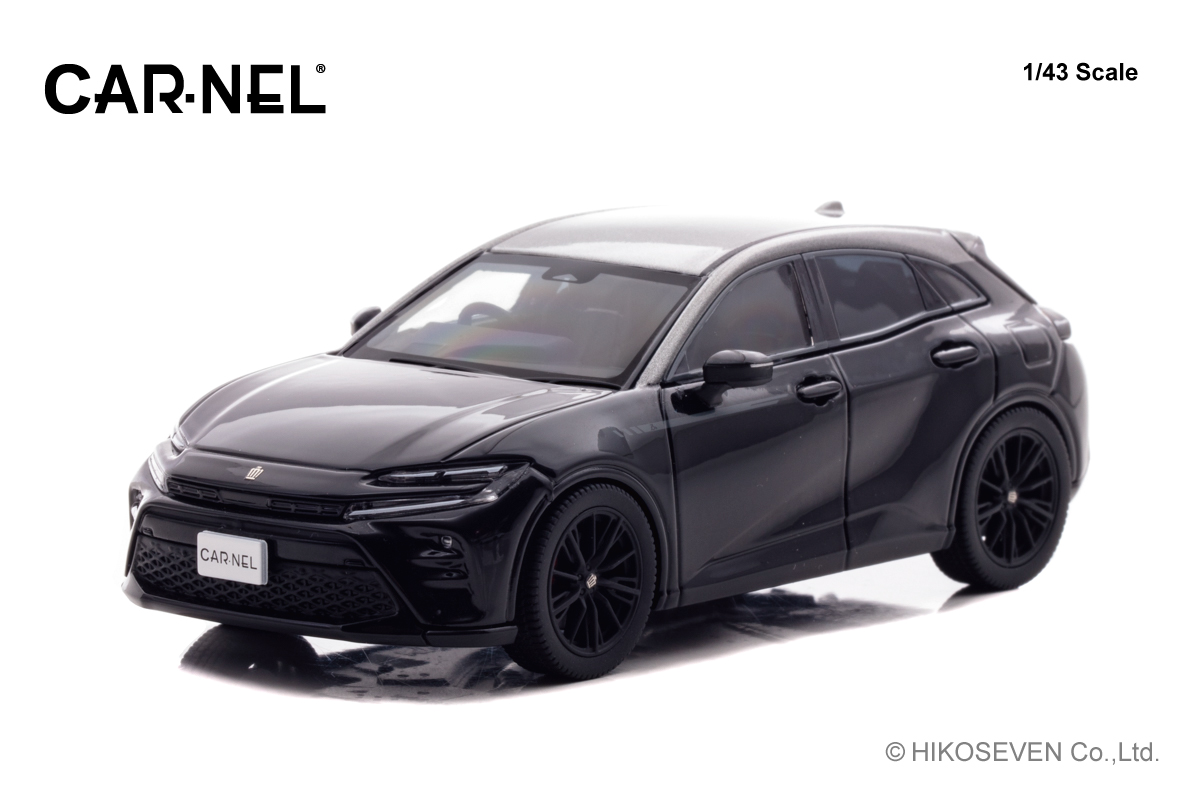 [予約]CAR-NEL(カーネル) 1/43 (ダイキャスト製) トヨタ クラウン スポーツ RS “THE 70th” (AZSH37) 2025 Black / Precious Metal 300pcs