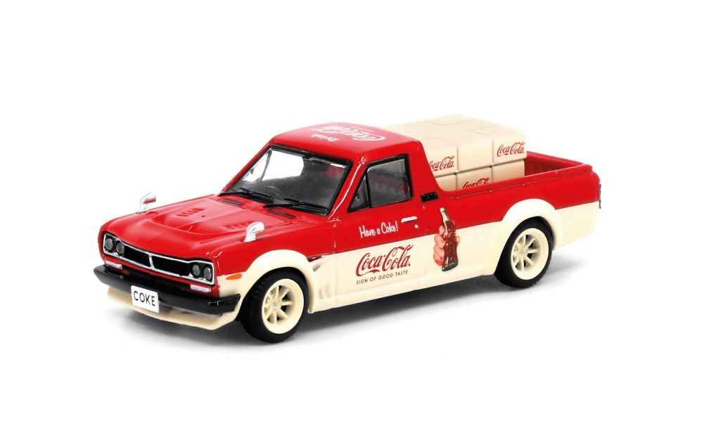 【お1人様2個まで】INNO Models(イノモデル) 1/64 Nissan サニートラック "HAKOTORA" Coca-Cola (香港限定)