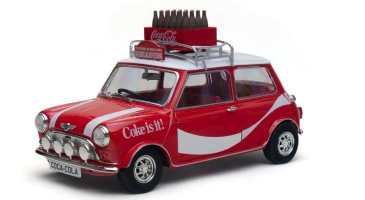 [予約]TINY(タイニー ) Tiny 1/18 (ダイキャスト製) ミニクーパー Coca Cola