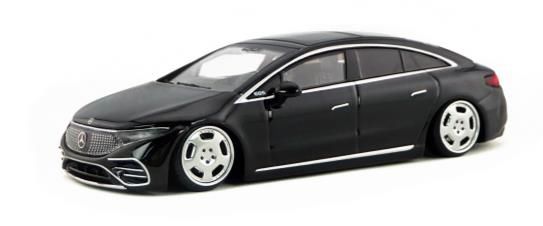 D MODEL 1/64 Mercedes-Benz EQS 580 4MATIC ブラック