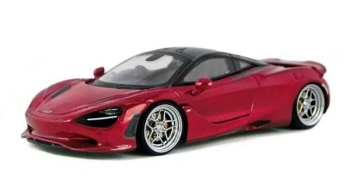 D MODEL 1/64 (ダイキャスト製) McLaren 750S レッド ガリバー