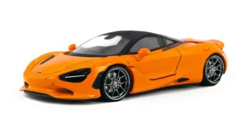 D MODEL 1/64 (ダイキャスト製) McLaren 750S オレンジ ガリバー