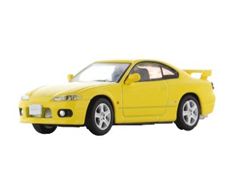 ダイキャストマスター 1/64 日産 シルビア S15 イエロー LHD
