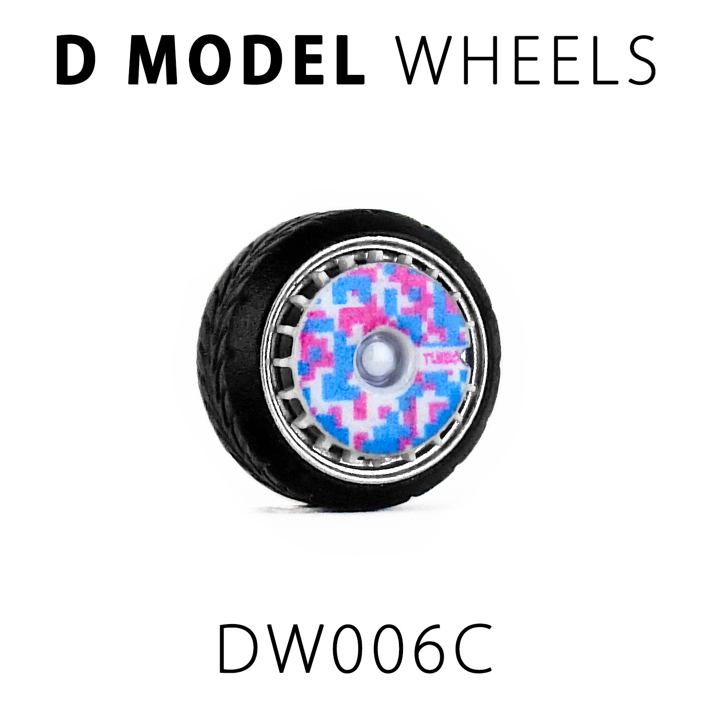 D MODEL 1/64用 ドレスアップパーツシリーズ Wheels No.6 Hedonism