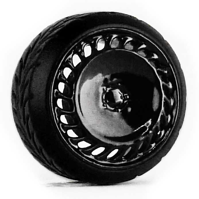 D MODEL 1/64用 ドレスアップパーツシリーズ D Model Wheels No.10 (Black)