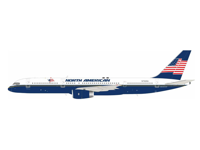 [予約]EL AVIADOR MODELS 1/200 (ダイキャスト製) 757-200 North American Airlines N752NA