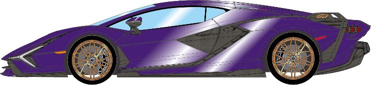 [予約]EIDOLON(アイドロン) 1/43 (レジン製) ランボルギーニ シアンFKP 37 2019 ヴィオラアレゼリア(限定50台、国内販売25台)