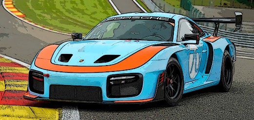 EIDOLON(アイドロン) 1/43 (レジン製) ポルシェ935/19 2019 ガルフ