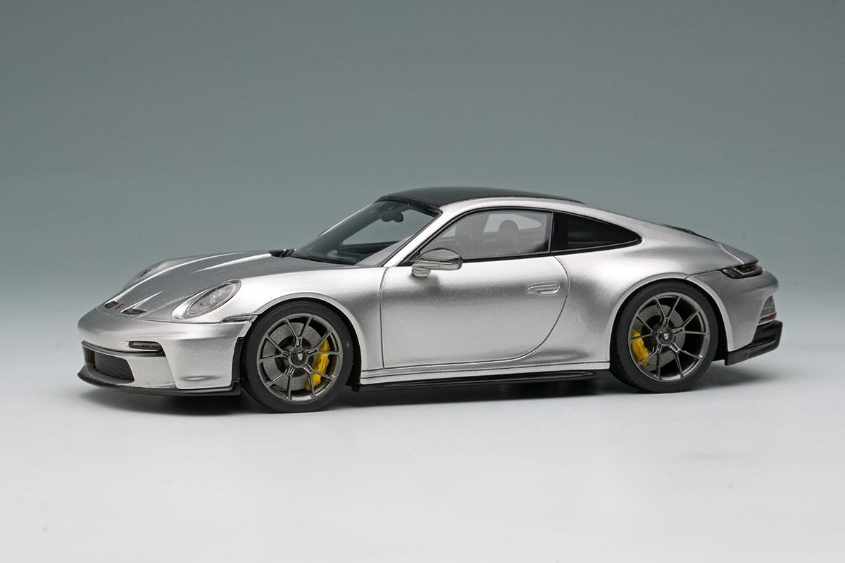 [予約]EIDOLON(アイドロン) 1/43 (レジン製) ポルシェ911(992) GT3 ツーリングパッケージ 2021 GTシルバー (カーボンルーフ)