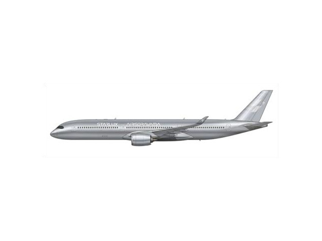 [予約]JC WINGS 1/200 (ダイキャスト製) A350-1000XWB Starlux Airlines "Airsorayama Silver"B-58553  [FD]