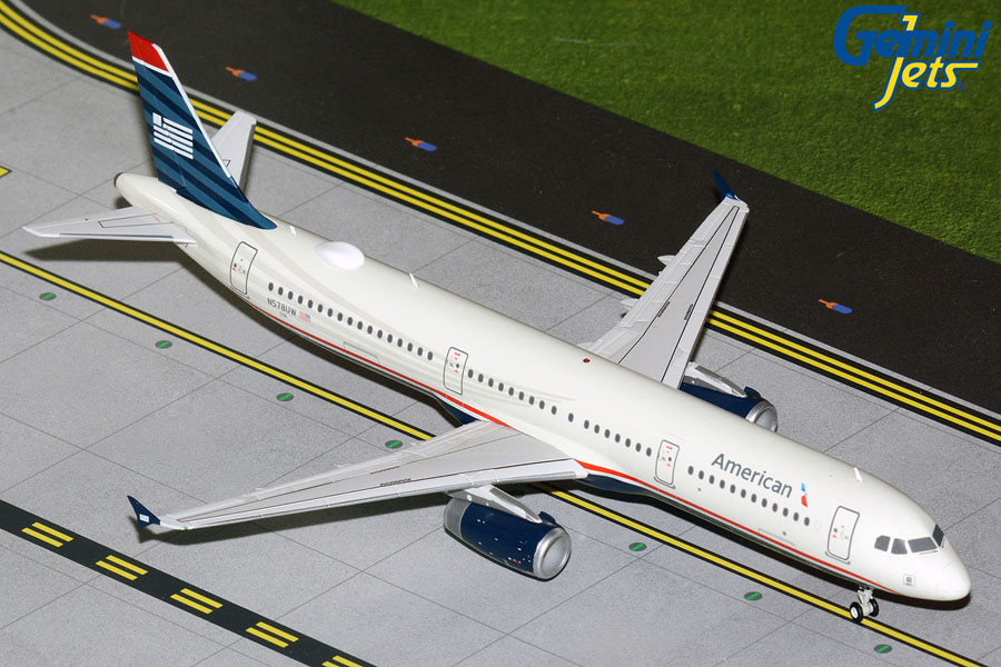 Gemini Jets 1/200 (ダイキャスト製) A321-200 アメリカン航空