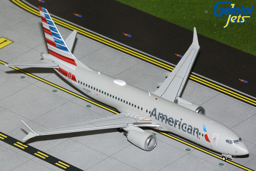 Gemini Jets 1/200 (ダイキャスト製) 737 MAX 8 アメリカン航空 N326RP
