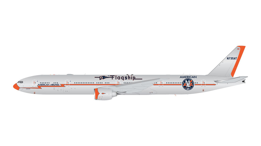 Gemini Jets 1/200 (ダイキャスト製) 777-300ER アメリカン航空 "Flagship DFW" N735AT