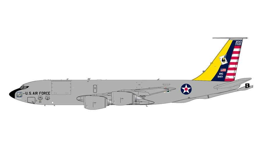 [予約]Gemini Jets 1/200 (ダイキャスト製) KC-135T アメリカ空軍 59-1471 ワシントン州空軍州兵