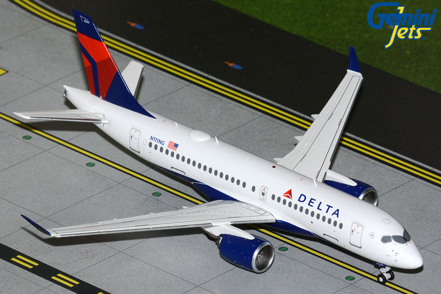 [予約]Gemini Jets 1/200 (ダイキャスト製) A220-100 デルタ航空 N111NG