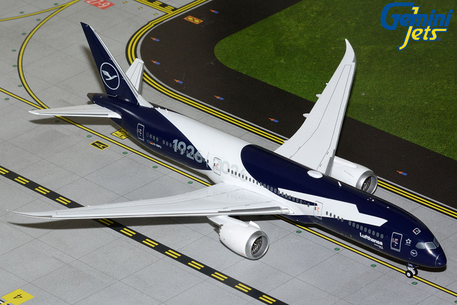 Gemini Jets 1/200 (ダイキャスト製) 787-9 ルフトハンザ航空 100周年記念塗装 