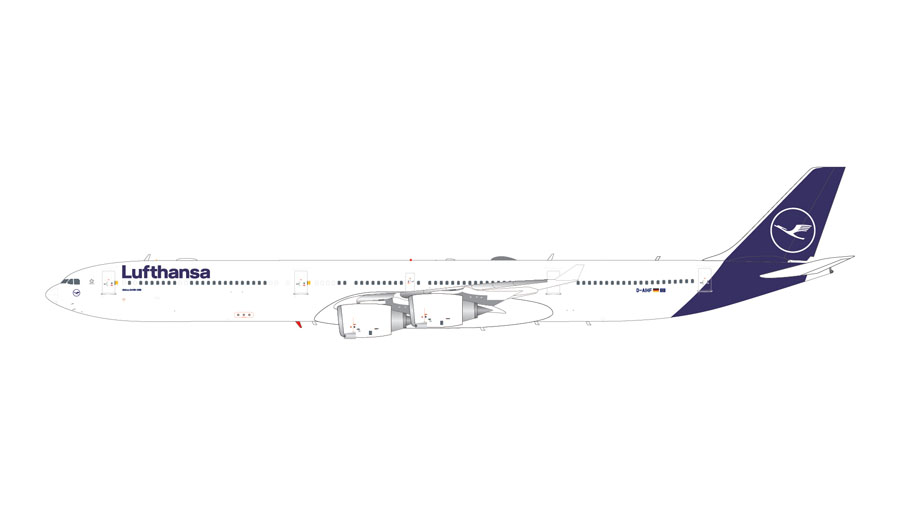 Gemini Jets 1/200 (ダイキャスト製) A340-600 ルフトハンザ航空 current livery D-AIHF