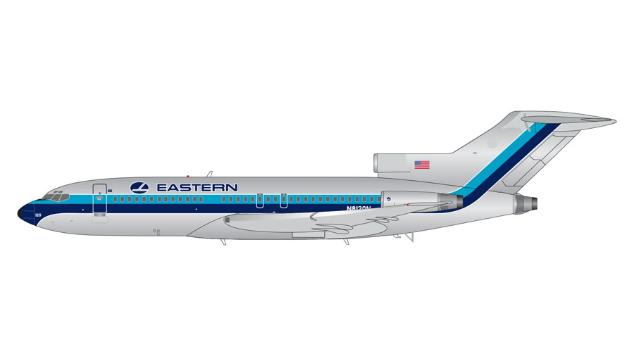 Gemini Jets 1/200 (ダイキャスト製) 727-100 イースタン航空
