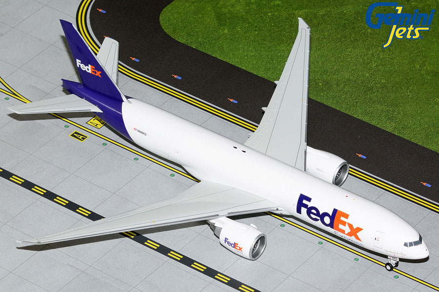 Gemini Jets 1/200 (ダイキャスト製) 777-200LRF FedEx (フェデックス) N889FD