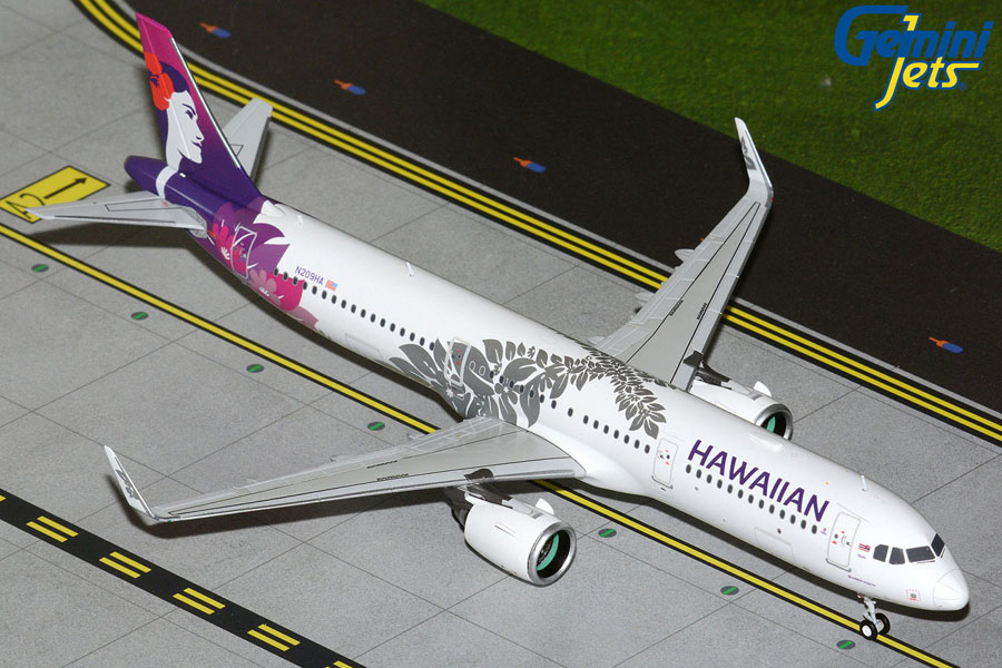 [予約]Gemini Jets 1/200 (ダイキャスト製) A321neo ハワイアン航空 N209HA