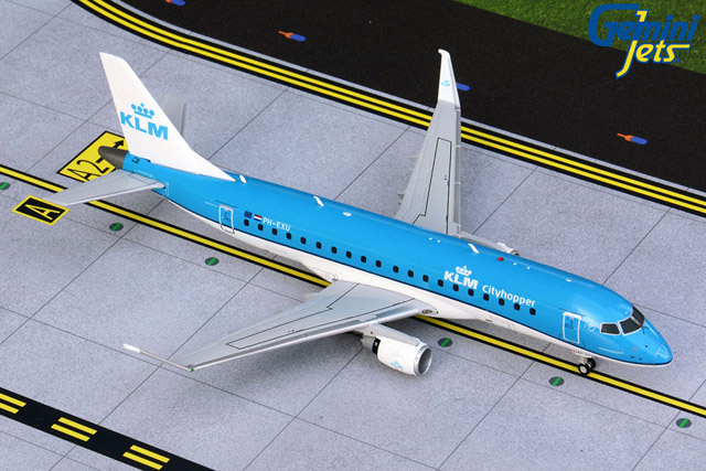 Gemini Jets 1/200 (ダイキャスト製) E175 KLM シティホッパー PH-EXU