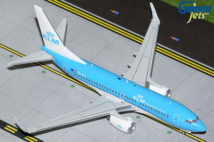 Gemini Jets 1/200 (ダイキャスト製) 737-700W KLM オランダ航空 PH-BGI