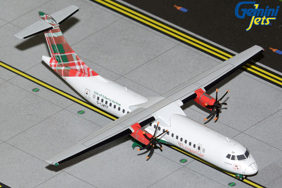 Gemini Jets 1/200 (ダイキャスト製) ATR72-600 ローガンエアー G-LMTF green livery